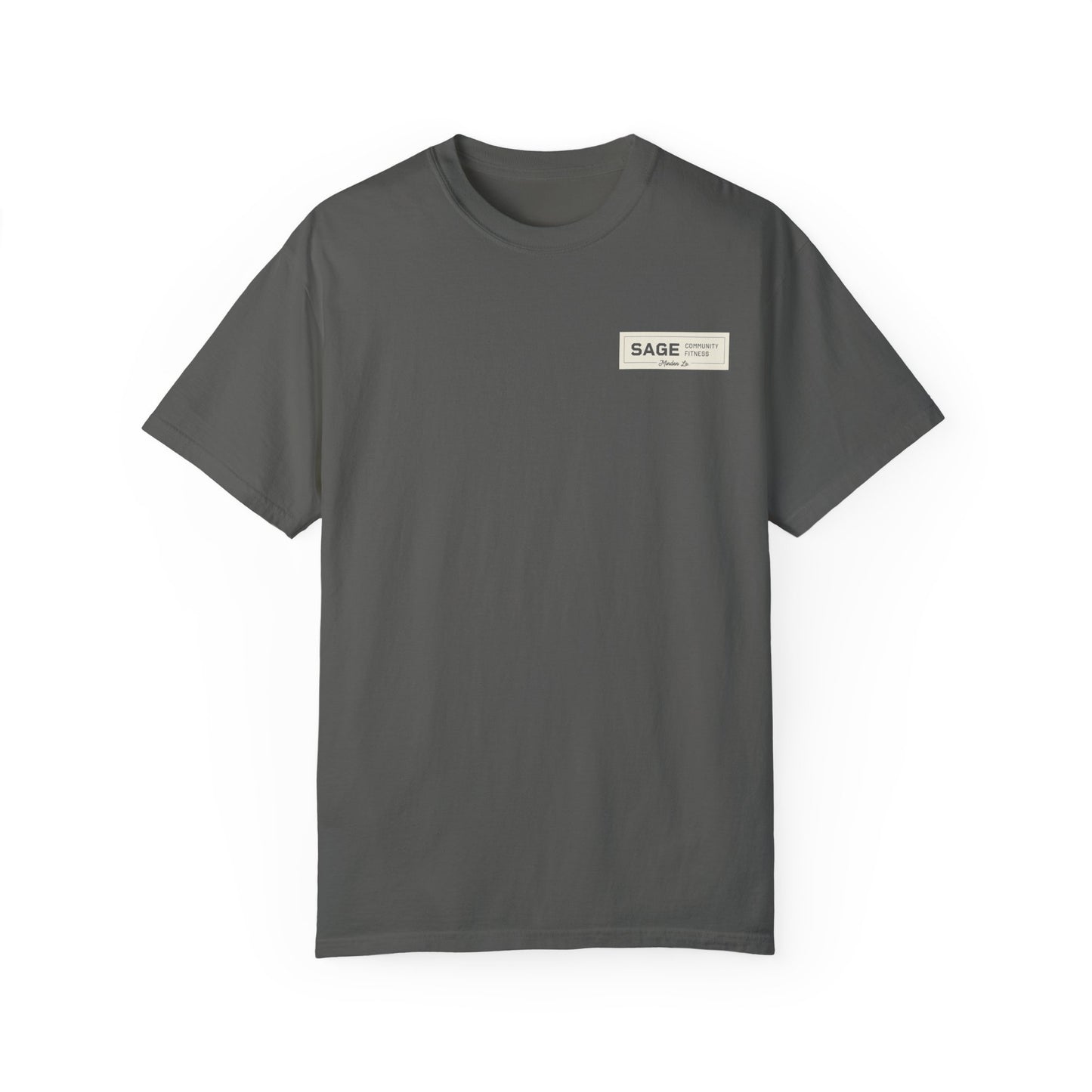 Sage Badge Comfort Colors T-shirt