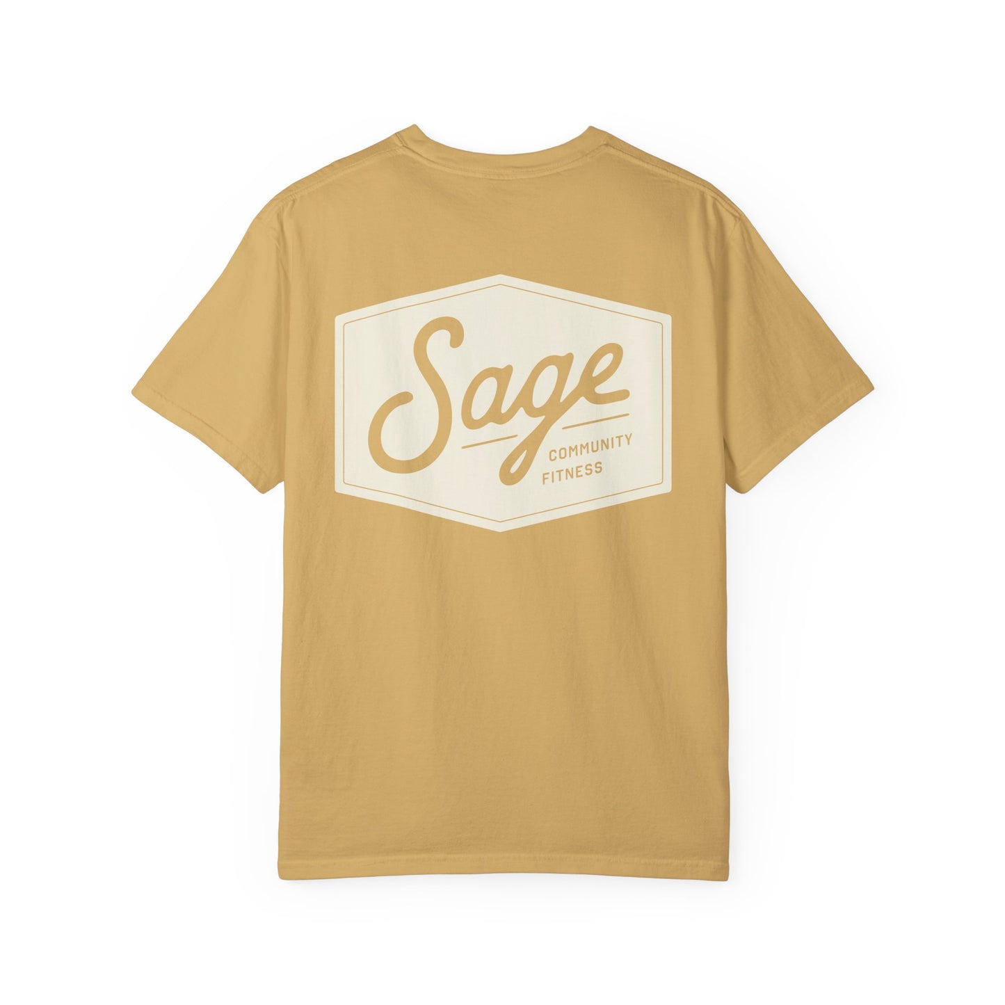 Sage Badge Comfort Colors T-shirt