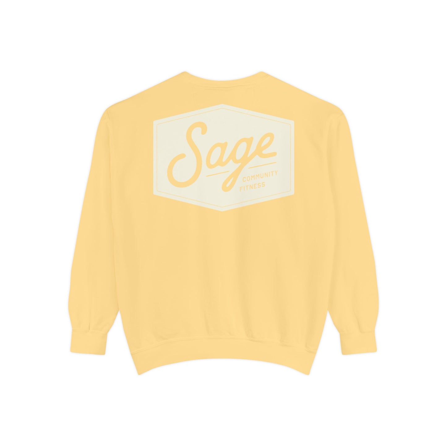 Sage Badge Comfort Colors Sweatshirt