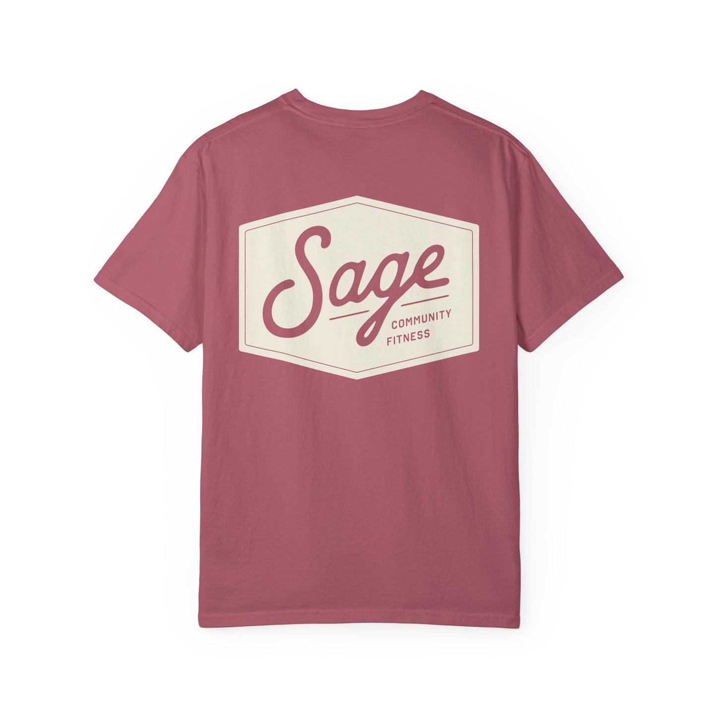 Sage Badge Comfort Colors T-shirt