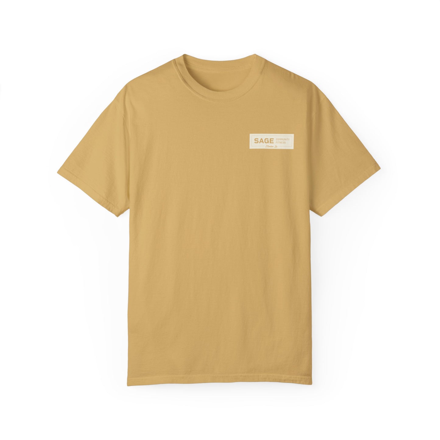 Sage Badge Comfort Colors T-shirt