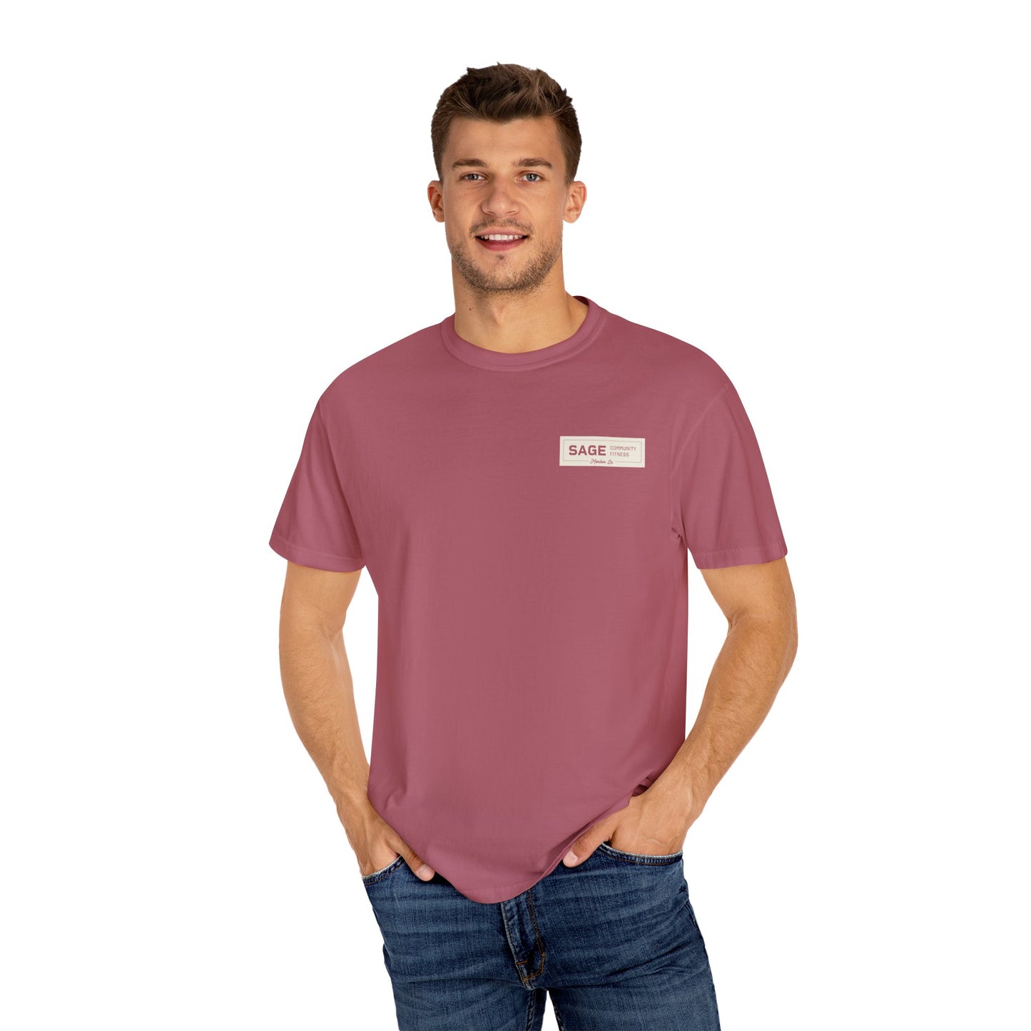 Sage Badge Comfort Colors T-shirt