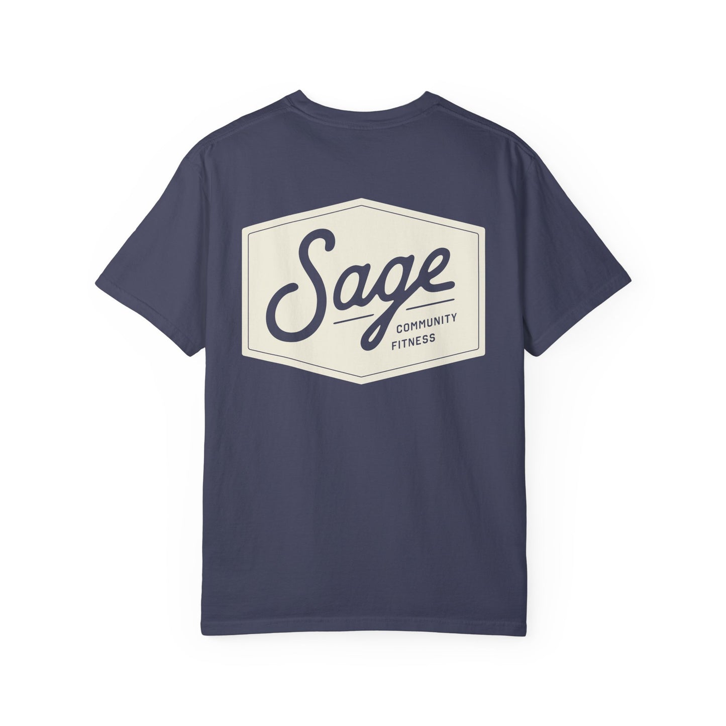 Sage Badge Comfort Colors T-shirt